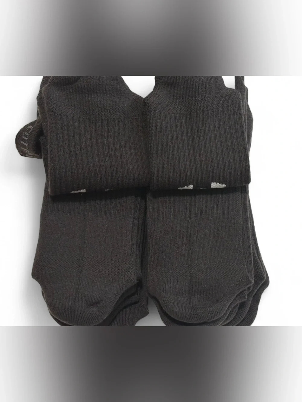 Under Armour Training cotton cushioned crew socks black 18 pairs